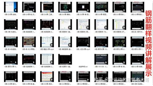 钢筋翻样视频,从入门到精通