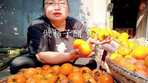 家庭柿子醋的做法视频,简单易学，美味健康一网打尽