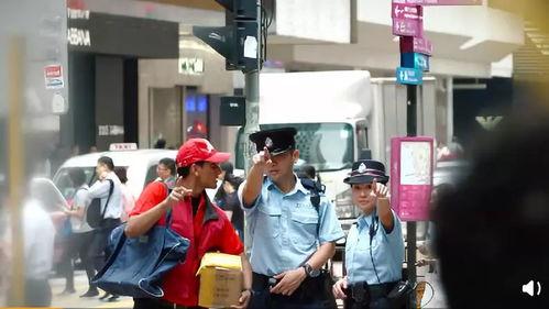 香港警察视频,视频记录正义之光
